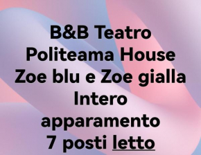 B&B Teatro Politeama House Zoe blu e gialla intero appartamento Palermo